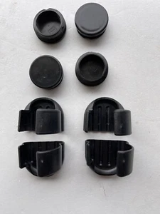 Land Rover Defender 90 & 110 side steps plastic and rubber fittings - Picture 1 of 5