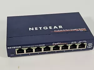 NETGEAR GS108v3 8-Port 4x Gigabit Ethernet Plus Switch - Picture 1 of 3