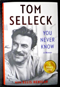 TOM SELLECK ✎AUTOGRAPHED✎ "YOU NEVER KNOW" NEW MEMOIR SIGNED HARDCOVER BOOK 2024 - Picture 1 of 3