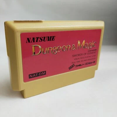 Dungeon & Magic Jujube pre-owned Nintendo Famicom NES Tested - Image 1 of 4