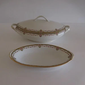 Soupière service céramique porcelaine art nouveau renaissance Limoges France - Imagen 1 de 12