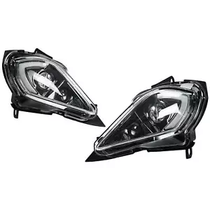 1Pair LED Headlights For YAMAHA 450R 450X YFZ Raptor 250 350 700 Wolverine 450 - Picture 1 of 10