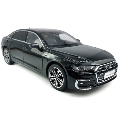 1:18 2024 Audi A6L Model Car Diecast Toy Cars Boys Toys for Kids Gifts Black - Image 1 of 4