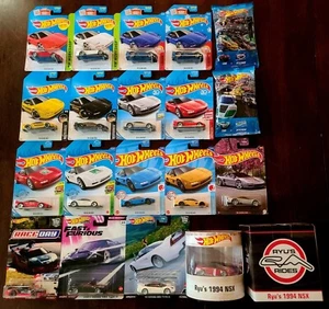 Hot Wheels '90 Acura NSX Collection: RLC Red Edition Race Day Advan (Lot of 21) - Picture 1 of 22