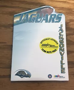 4 Jacksonville Jaguars NFL offiziell lizenzierte Notizblöcke neu versiegelt 25 Blatt/Packung - Bild 1 von 5