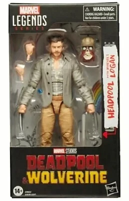 Hasbro Marvel Legends Дэдпул и Росомаха Headpool With Marvels Logan 6 дюймов новый в коробке - Изображение 1 из 2