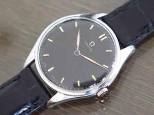 Omega Jumbo 2506 vintage para hombre cuerda manual acero inoxidable totalmente restaurado ¡increíble! - Imagen 1 de 13