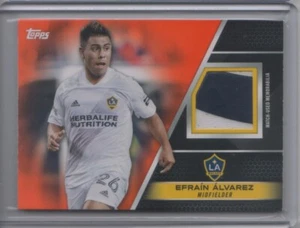2022 Topps MLS Relic Orange #REA Efrain Alvarez 25/25 Jersey Patch - Flat S/H - Picture 1 of 2
