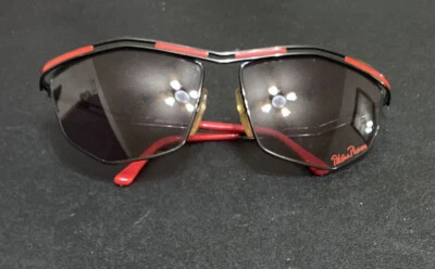 PALOMA PICASSO Vienna Line 1478 80's Vintage Sunglasses Red And Black VHTF - Image 1 of 4