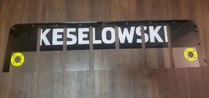 Brad Keselowski #6 RFK Next Gen Nascar Partial Rear Glass Name Banner 40"x 10" - Picture 1 of 5