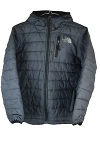 The North Face Kids Youth Size L Padded Puffer Jacket Outdoor Boys Hood - Picture 1 of 9