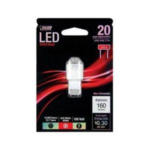 Feit GY8.6/LED 2 Watt Soft LED Warm White Light Bulb - Picture 1 of 1