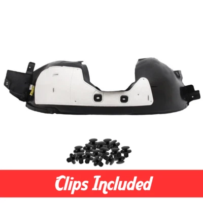 Front Driver Side Fender Liner w/ Clips For 2011-2016 Chevrolet Cruze GM1248226 Foto 1 de 4