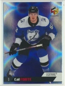 2020-21 Upper Deck Extended HoloGrFX 19 Cal Foote Tampa Bay Lightning - Picture 1 of 1
