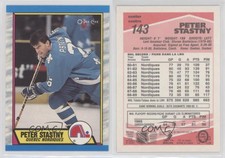 1989-90 O-Pee-Chee Tembec Test Peter Stastny #143 HOF