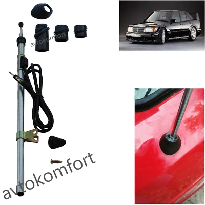 Per Mercedes 190 W201 Antenna Posteriore Parafango Radio Manuale Auto Telesco... - Immagine 1 di 4