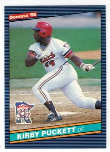 KIRBY PUCKETT 1986 Donruss #72 - Picture 1 of 2