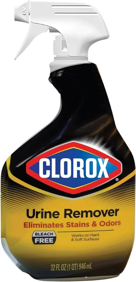 Clorox Urine Remover for Bathroom Stains and Odors Spray Bottle