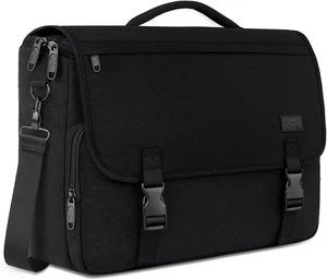 Messenger Bag für Herren, Aktentaschen leichte Herren Laptoptasche 15,6 Zoll Wasser R - Bild 1 von 12