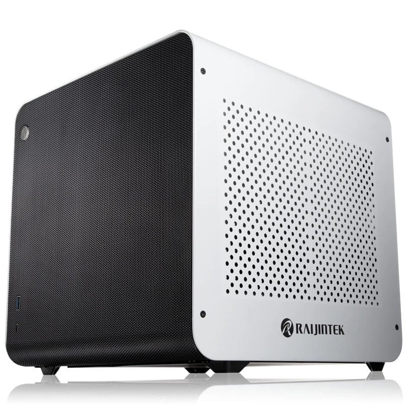 Rametisevoalwhiteraijintek Case Mini-itx Metis Evo als White alluminio 0r20b0016