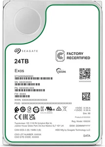 Seagate Exos X24 24TB HDD 3.5 Zoll interne Festplatte SATA3 7200 rpm 24/7 NAS - Bild 1 von 11