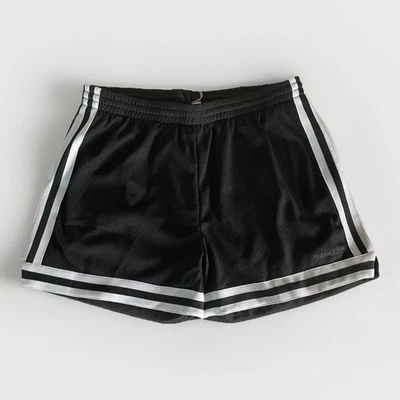 Womens Mitchell & Ness Branded Essentials Black Mesh Shorts - Image 1 of 4
