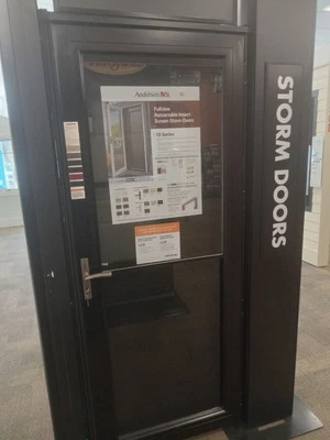 Andersen 10 Series Strom Door In Black Right Hand Out Pull - Изображение 1 из 2