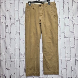 Vintage Y2K American Eagle Outfitters khaki Original gerade Chino Hose Herren 29x30 - Bild 1 von 12