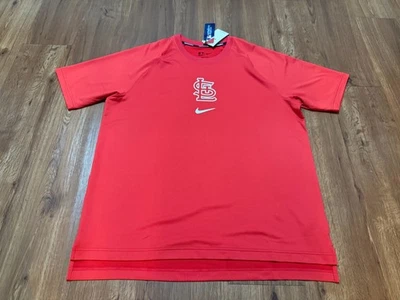 St. Louis Cardinals Nike Authentic Collection Dri-Fit Shirt Red MLB Mens  XL NWT - Image 1 of 4