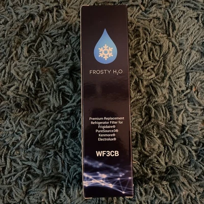 Frosty H2O WF3CB Premium Replacment Refrigerator Filter Frigidaire, Kenmore more - Image 1 of 4