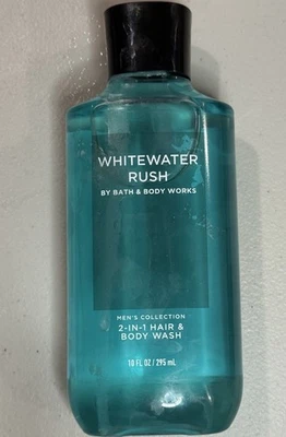 Jabón corporal y cabello Bath & Body Works WHITEWATER RUSH 2 en 1 para hombres 10 fl oz 295 ml Foto 1 de 2