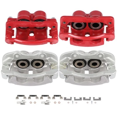 Front and Rear Pairs For Cadillac Escalade GMC Sierra 1500 HD Brake Calipers Foto 1 de 4
