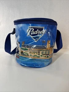 Padres Stadium Giveaway Round Plastic Cooler San Diego Skyline SGA Promo - Picture 1 of 9