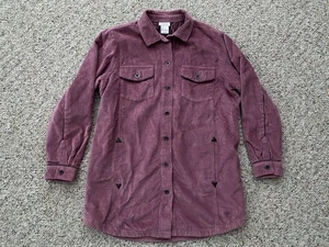 Ariat Damen große Cordjacke Reitsport gefüttert Dusty Rose rosa Taschen - Bild 1 von 15