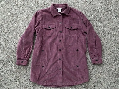 Jaqueta de veludo feminina Ariat grande forrada equestre rosa empoeirada bolsos - Imagem 1 de 4