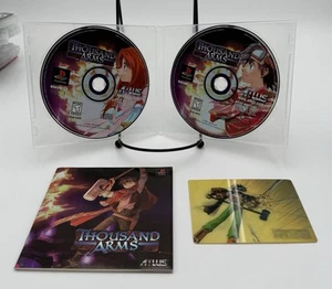 Thousand Arms (Sony PlayStation 1, 1999) Disc & Manual Only - Picture 1 of 7