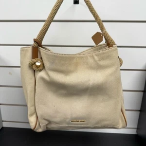 Michael Kors Tasche Handtasche Isla Naturfarbe groß guter Zustand - Bild 1 von 12