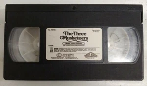 The Three Musketeers RARE OOP Hanna Barbera Cartoon 1973 Worldvision VHS 1987 - Picture 1 of 3