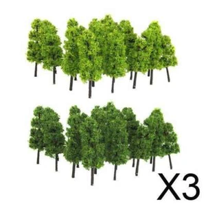 3X 20 Alberi Di Pagoda Modello Treno Ferrovia Scenario Wargame Diorama Z Scala - Foto 1 di 9