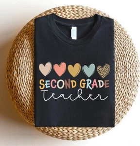 Second Grade Teacher Shirt,2nd Grade Teacher Shirt,First Day of School Shirt,... - Picture 1 of 14