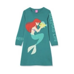 Disney The Little Mermaid Ariel & Flounder Toddler Girls Sweater Dress Size 3T - Picture 1 of 7