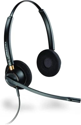 Plantronics EncorePro HW520 Noise-Cancelling  Headset - Black P/N: 89434-02 - Image 1 of 2