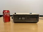 Vintage 70's Panasonic Flip Clock RC-7021 AM/FM for Repair/Parts (Read)