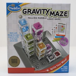 GRAVITY MAZE ThinkFun caída mármol lógica juego del año completo - Imagen 1 de 7