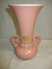 Vintage+Pink+Abingdon+Pottery+9+in.+Double-Handled+Vase