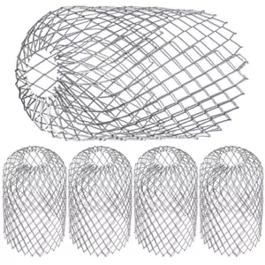 5 Pcs Anti-clogging Filter Stainless Steel Gutter Guards Downspout - Picture 1 of 12