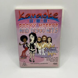 Karaoke - Rocky Horror And Disco Hits (DVD, 2002) Free Post - Region All / 0 - Picture 1 of 3