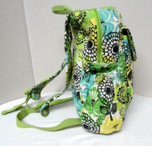 Vera Bradley Retired "Limes Up" Backpack Medium Campus School Travel 14 X 12 - Picture 1 of 19