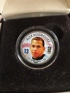 NATIONAL COLLECTORS MINT NEW YORK YANKEES ALEX RODRIGUEZ COLLECTORS QUARTER - Picture 1 of 4
