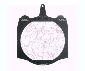 Lindsey Optics Brilliant Rota Streak Filters, Pink, Confetti, 4x6.56"/138mm - Picture 1 of 4